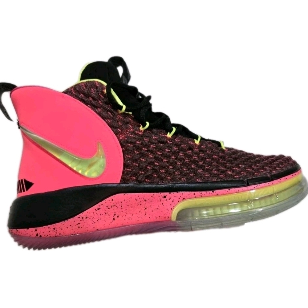Nike Alphadunk Size 7 Hover Mags Racer Pink Volt Basketball Shoes BQ5401-600. Br
